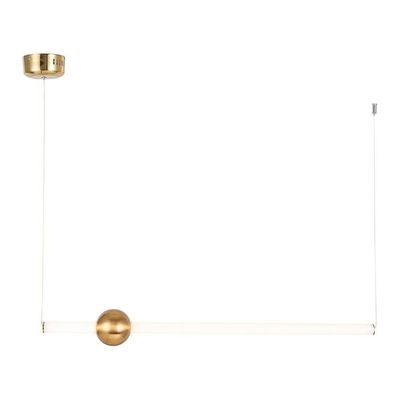 Lustre Pendente Skylight Line 3041 Dourado Led Bivolt Dourado-branco