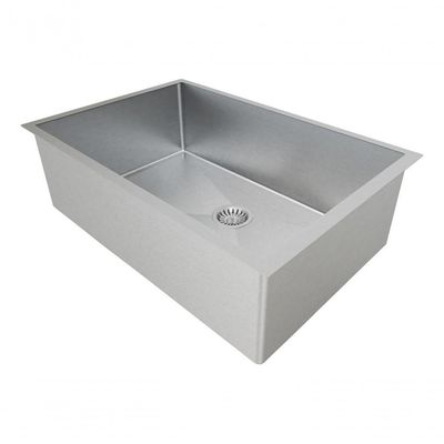 Cuba 60X40 Pia Cozinha C/ Válvula Luxo Com Acessórios Inox