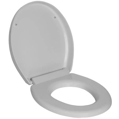 Assento Sanitario Com Fechamento Suave Oval Branco 1 - Astra