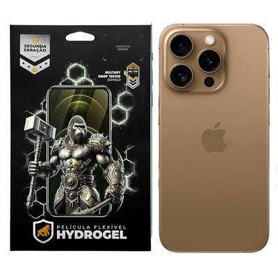 Película Para Iphone 16 Pro - Traseira Hydrogel Hd - Gshield
