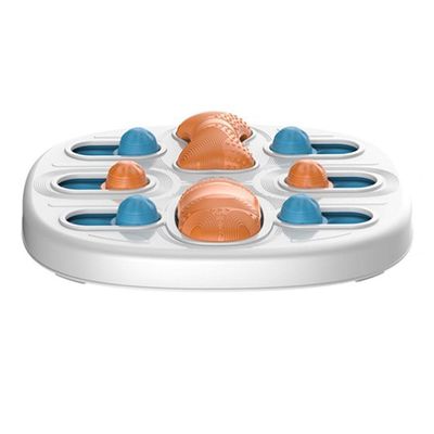Comedouro Brinquedo Interativo Cachorro Cao Pet Raçao Petisco Quebra Cabeça Comida Recompensa Morded