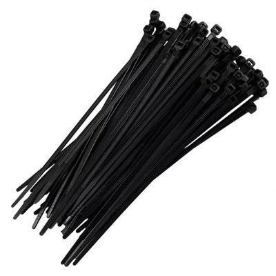 Abraçadeira De Nylon 6,5x370mm - 50 Unidades Preto