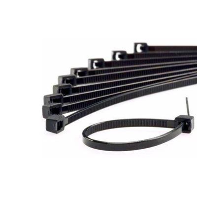 Abraçadeira De Nylon 6,5x370mm - 50 Unidades Preto