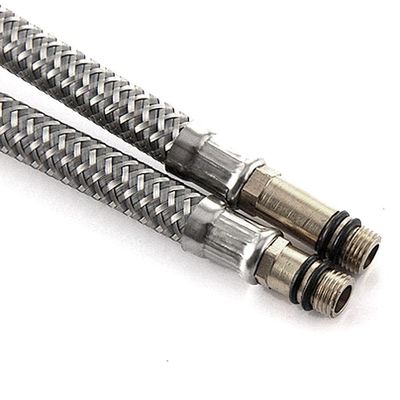 Par De Mangueiras Flexíveis Lorben Para Torneira Misturador 80 Cm Comprimento