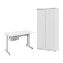 Kit De Escritorio índia Branco