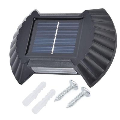 Luminaria Solar Parede Kit4Un Arandela Balizador Resistente