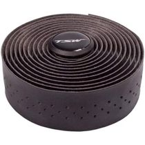 Fita De Guidão Speed Tsw Microfibra Furada Fita Microfibra Preta
