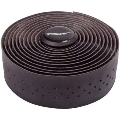 Fita De Guidão Speed Tsw Microfibra Furada Fita Microfibra Preta