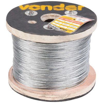 Cabo De Aco Galvanizado Vonder 1,5Mm 6X7 Bobina 500M