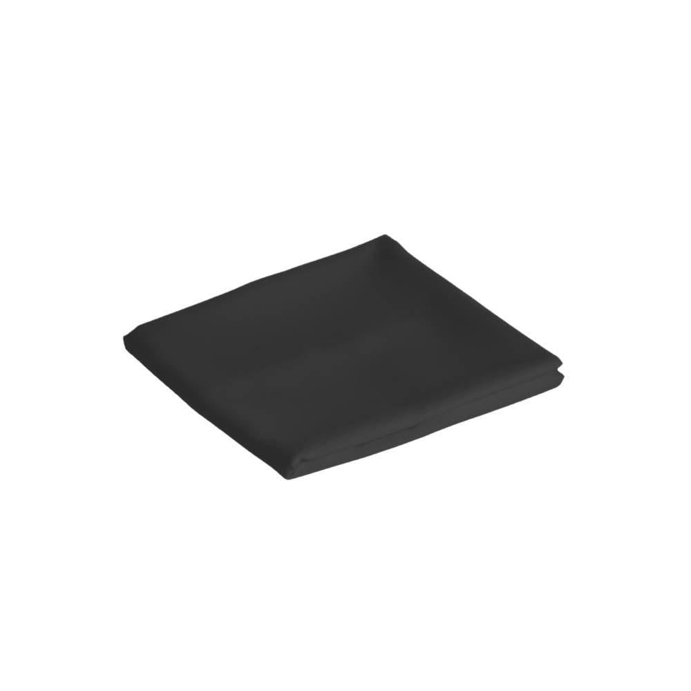 Caminho De Mesa Basic Liso 1 Peça 1,30m X 40cm Decorativo Tecido Oxford Preto 100% Poliéster