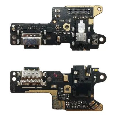 Conector De Carga Flex Com Placa Completa Para Redmi 8