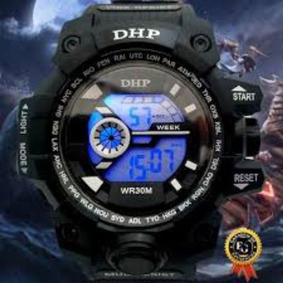 Relógio Dhp Modelo Sport Digital Unissex Preto