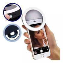 Mini Ring Light Selfie Com Luz De Led Para Celular