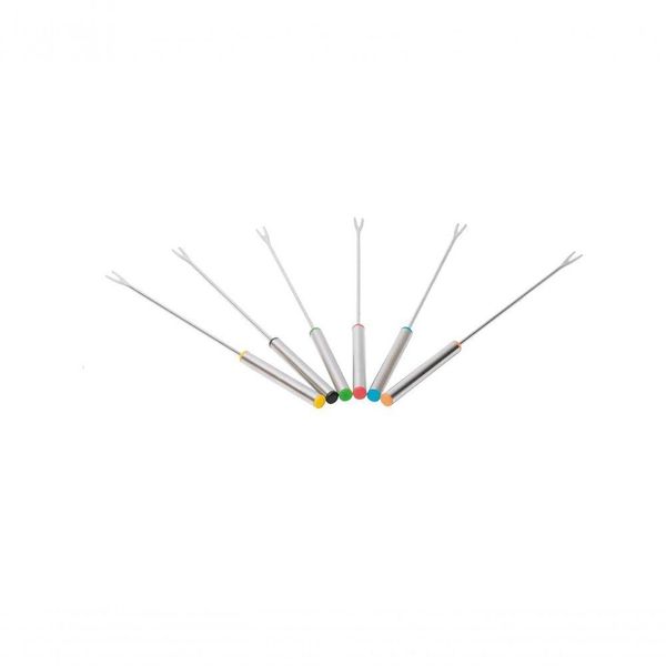 Conjunto 6 Garfos Para Fondue Inox Mimo Style Asf22167