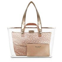 Kit Bolsa 3pcs, Esponja 3pcs, Pincel Escova - Dourado Dourado