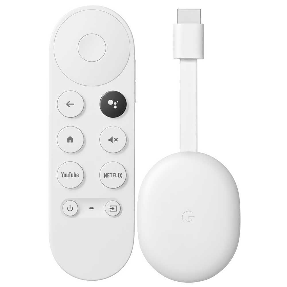 Google Chromecast Tv Ga03131-us Hd Com Hdmi-controle Remoto-chromecast-wi-fi - Branco