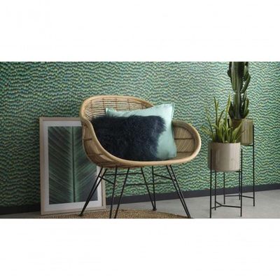 Papel De Parede Raízes Aspecto Têxtil 1012918 Tam. 5m²
