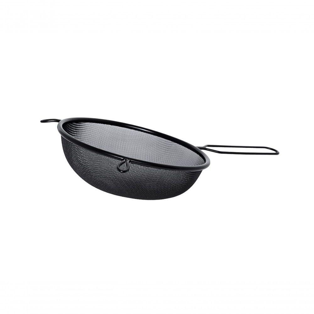 Peneira Em Aço Inox Black 18 Cm Mimo Style Ap18x