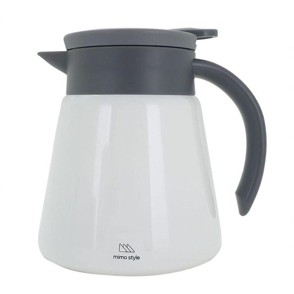 Garrafa Térmica Daily Pd Inox White 600ml Mimo Style Gt22387