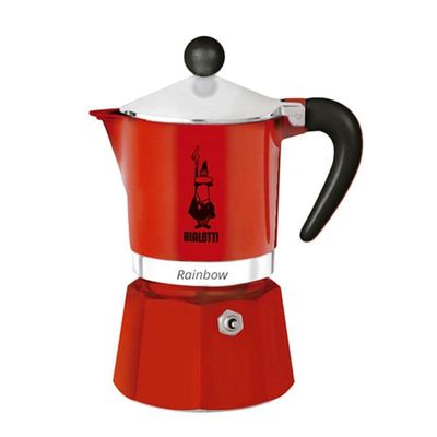 Cafeteira Bialetti Rainbow Vermelha 3 Xícaras - 150 Ml 10030103