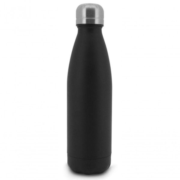 Garrafa Térmica Black Parede Dupla Em Inox 500 Ml - Mimo Style - Aj20039