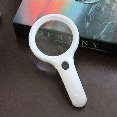 Lupa Para Estética De Mão Com Luz De Wood E Led Ultravioleta Profissional 60mm