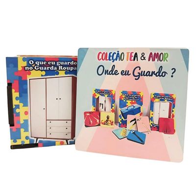 Coleção Mini Jogos Para Autistas - Combo Aprendizado 3 Jogos