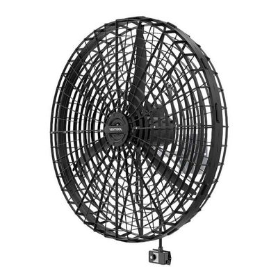Ventilador De Parede 1,00 Metro Grade De Plástico 1/2 CV Preto VP1M2 220V Ventisol