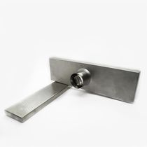 Ralo Invisivel Linear 30cm Anti Insetos Tampa Aço Escovado Inox Canto Banheiro