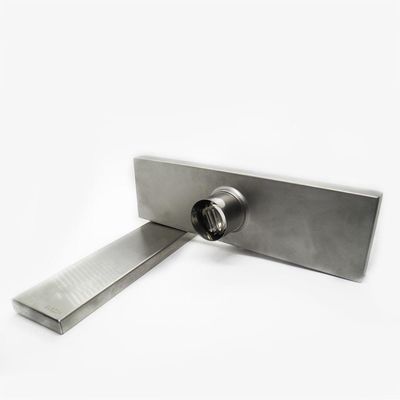Ralo Invisivel Linear 30cm Anti Insetos Tampa Aço Escovado Inox Canto Banheiro