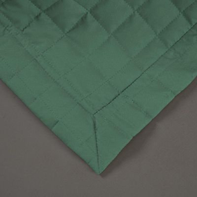 Kit Cobre Leito Colcha Bellini Solteiro Dupla Face Percal 300 Fios Textura Matelassê - Verde