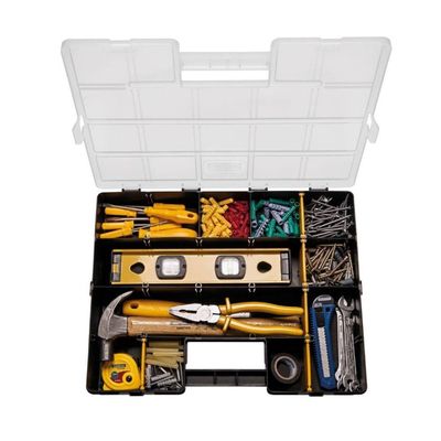 Maleta Plástica Organizadora 17" Com Divisorias Móveis - Tramontina