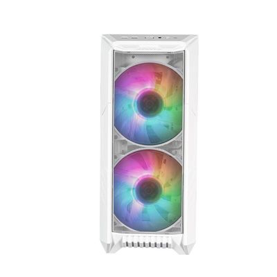 Gabinete Cooler Master Haf 500 Lateral Vidro Temperado 2 Fans 200mm Led Branco H500-wgnn-s00