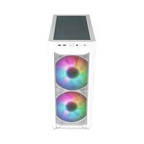Gabinete Cooler Master Haf 500 Lateral Vidro Temperado 2 Fans 200mm Led Branco H500-wgnn-s00