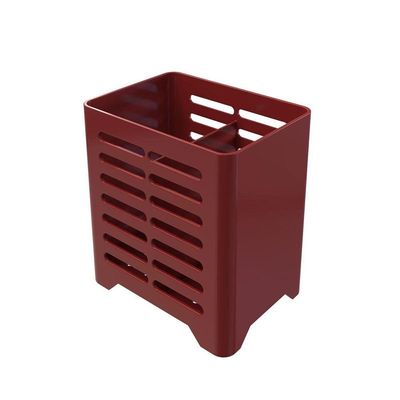 Porta Talheres Em Plástico - Stolf Vermelho
