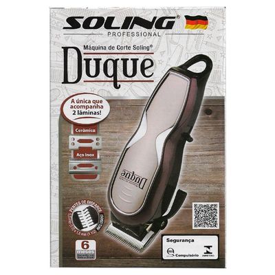Máquina De Corte Soling Duque Cordless Sem Fio Bivolt