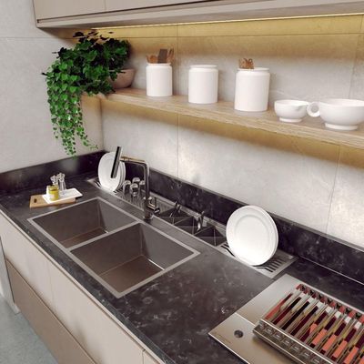 Escorredor Aço Inoxidável 150cmcm Organizador Para Cozinha
