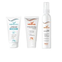 Kit de Loções Hidratantes Veromed: Pés e Mãos