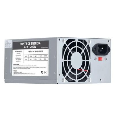 Fonte Atx Vkoem 20+4 200w Real S- Cabo