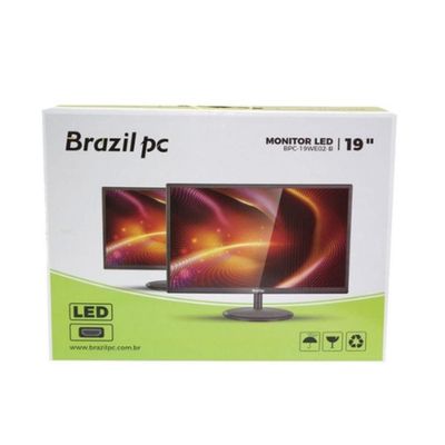 Monitor Led 19 19we02-b Hd 60hz Preto Widescreen