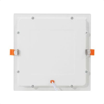 Kit 3 Painel De Led Quadrado Embutir Recuado 6w Bivolt Taschibra 6500k Frio