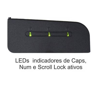 Teclado Usb Multimídia K-mex Km-2928u Prt
