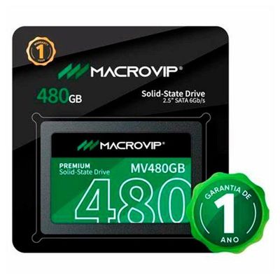 Ssd 480gb Macrovip Sata3 2,5 Mv480gb