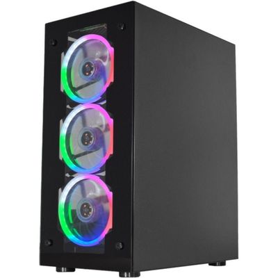 Gabinete Gamer Kmex Led Rgb - Cg10h3