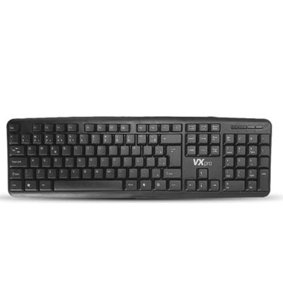 Teclado Duex Usb Vxkb110 Com Fio Preto