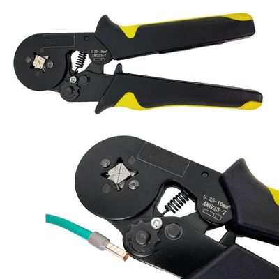 Ferramenta De Crimpar Terminais Tubulares De 10mm² Ilhós
