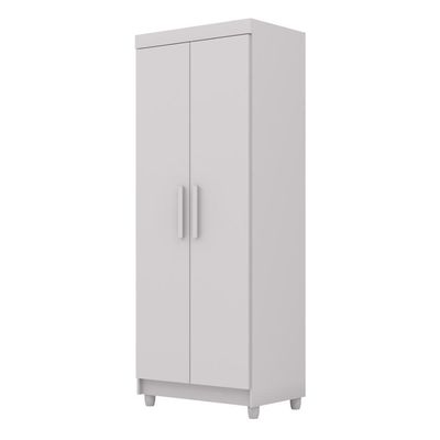 Multiuso 2 Portas Line - Branco Branco