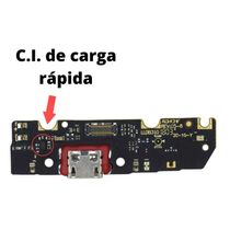 Conector De Carga Flex Com Placa Para Moto E5 G6 Play C.i