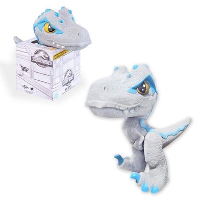 Dinossauro Mini Baby Dino Bonecos Articulado Jurassic World Blue