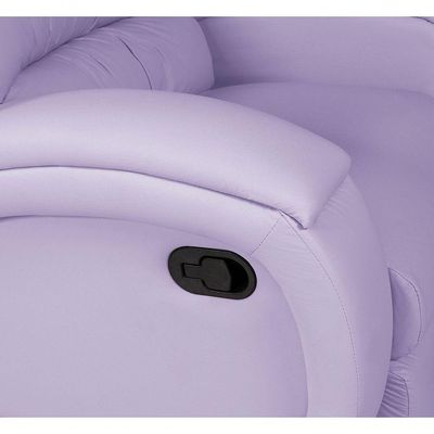 Poltrona Imperial Zero Wall Reclinável Corano lilás 313